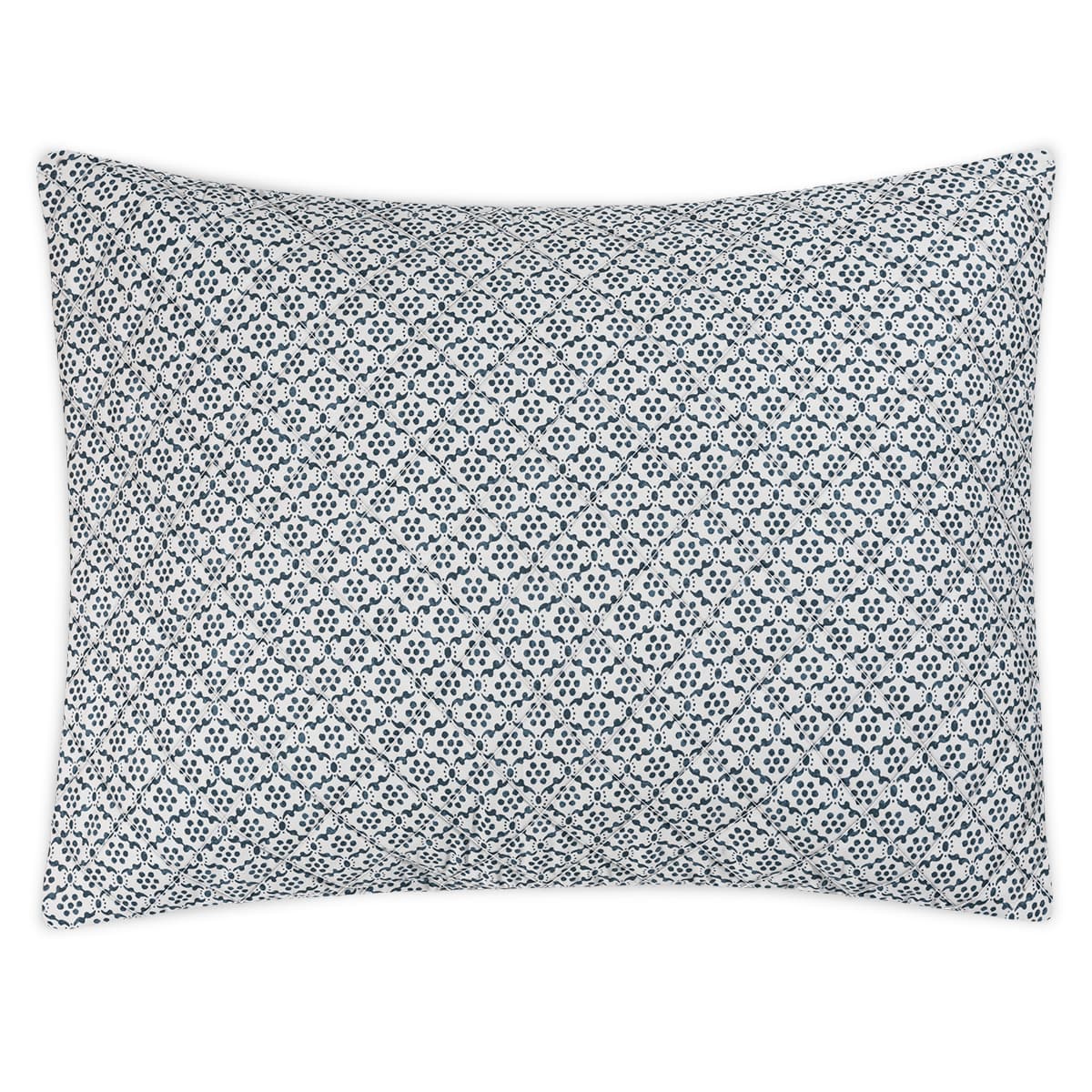 Laksha Quilted Sham - INDIGO