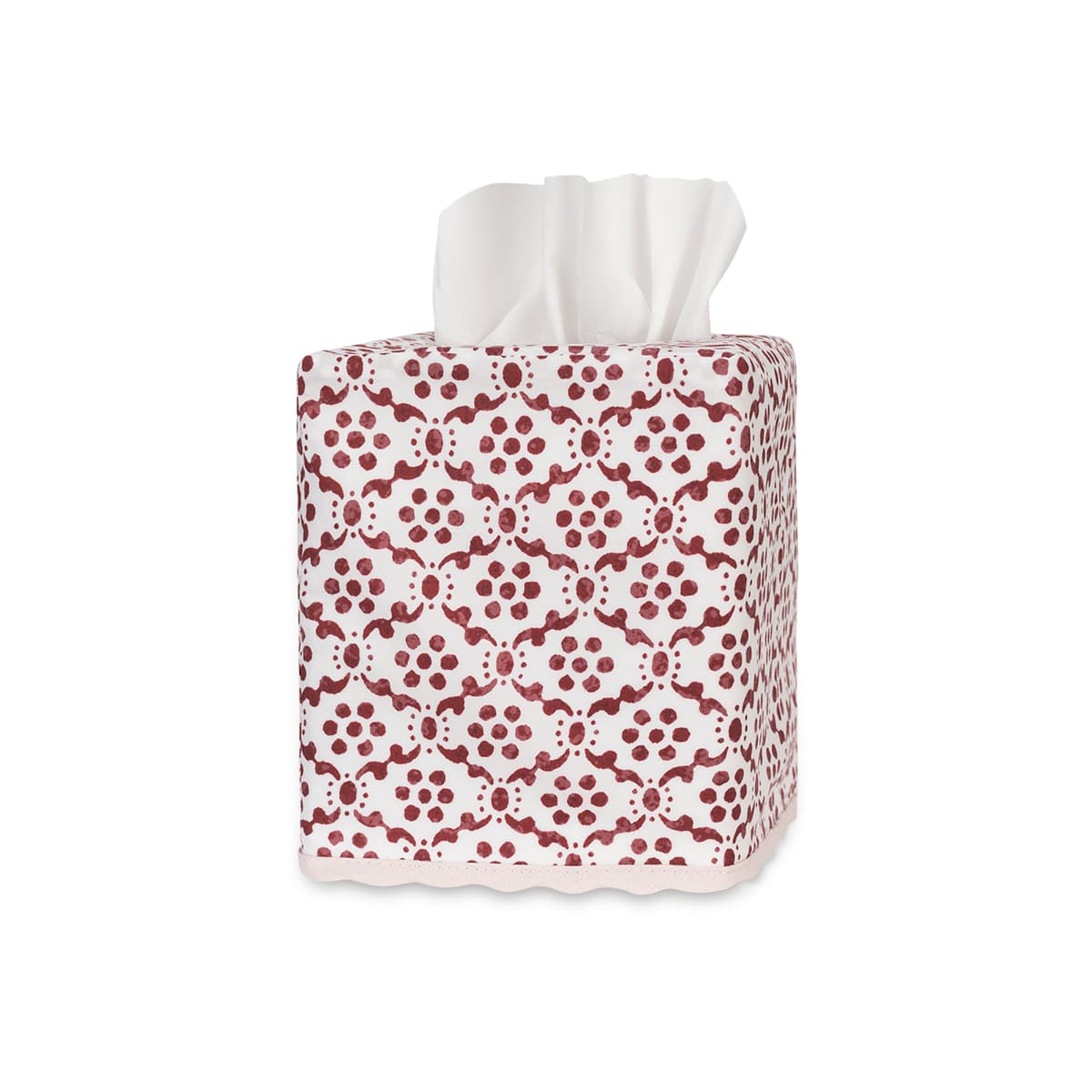 Laksha Tissue Box Cover - CARNELIAN