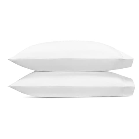 Roman Hemstitch Pillowcase - Pair - WHITE