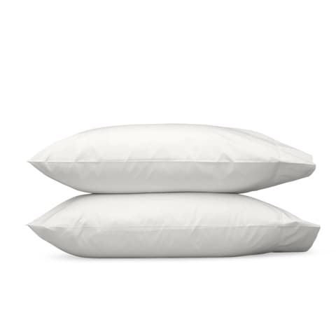 Luca Hemstitch Pillowcases - BONE