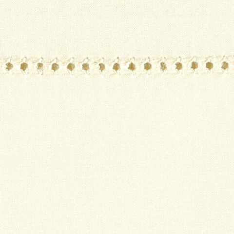 Luca Hemstitch Duvet Cover_IVORY