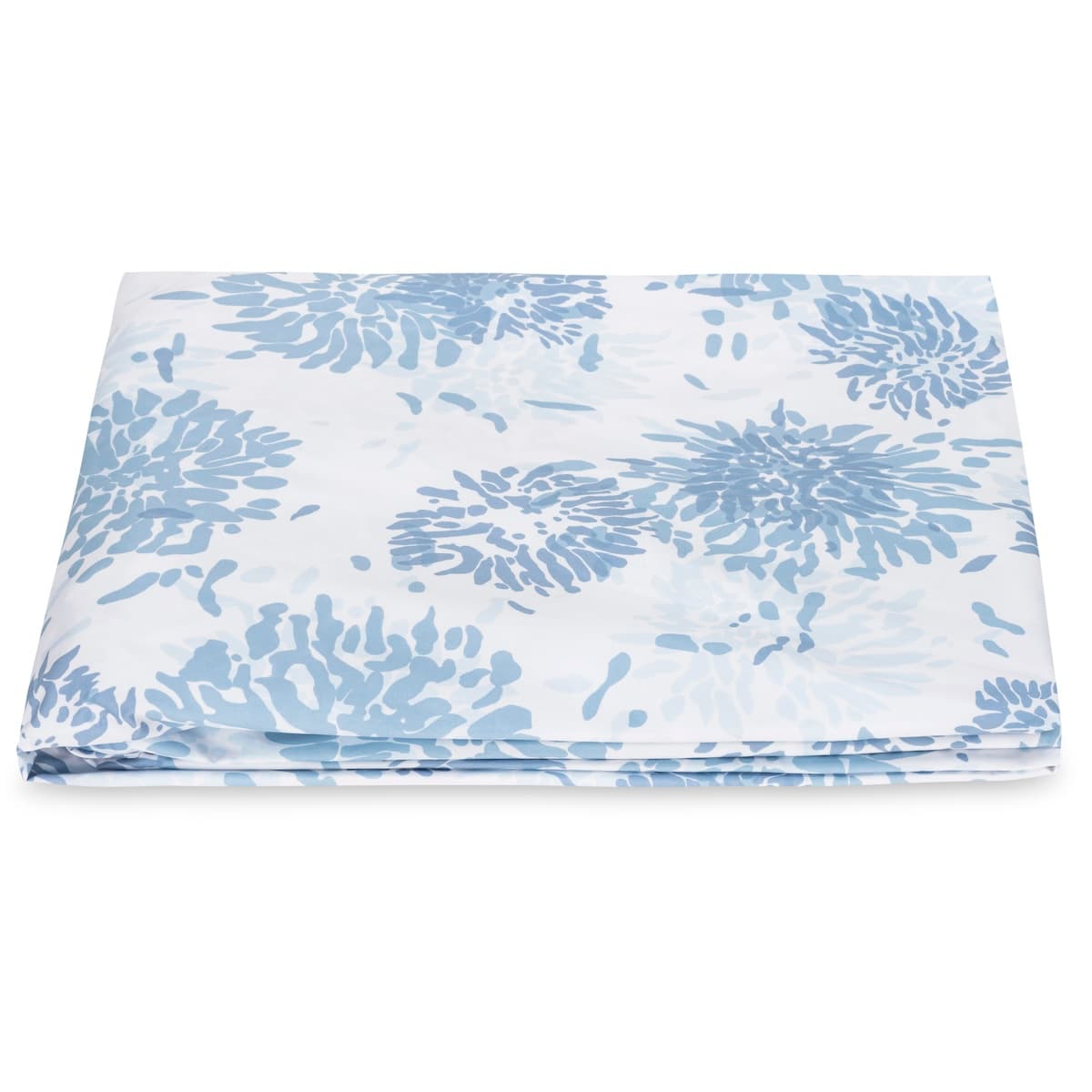 Chrysanthemum Fitted Sheet - BLUE