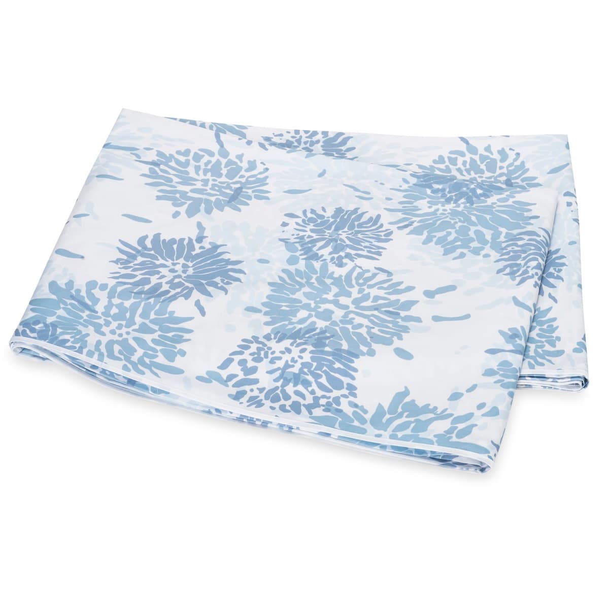 Chrysanthemum Flat Sheet - BLUE