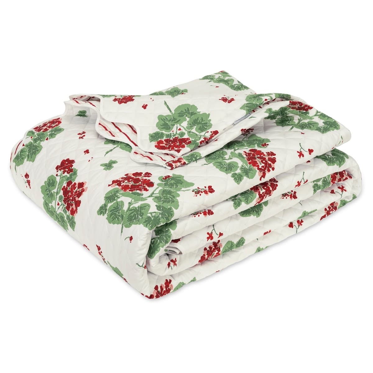 Geranium Quilt - SCARLET