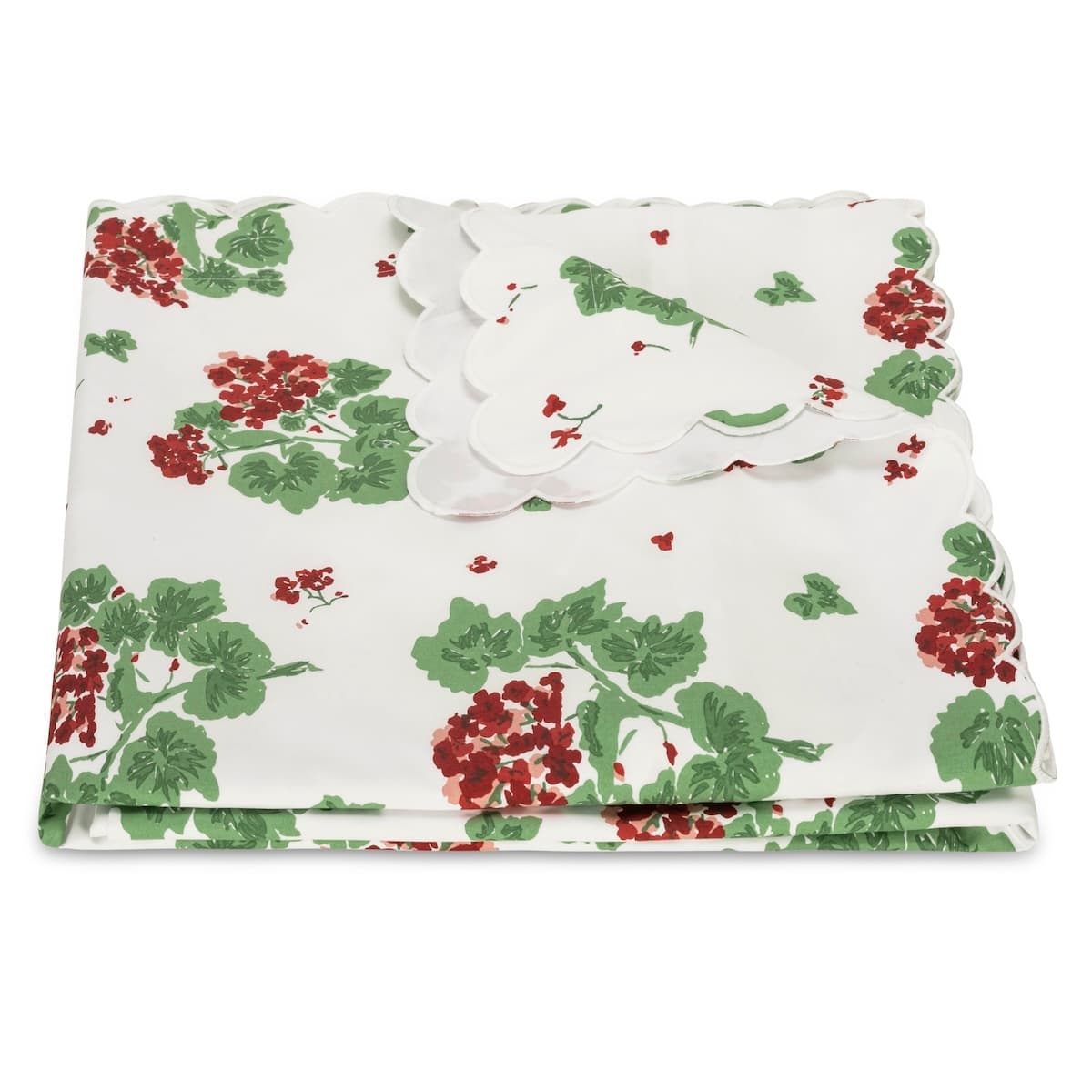 Geranium Duvet Cover - SCARLET