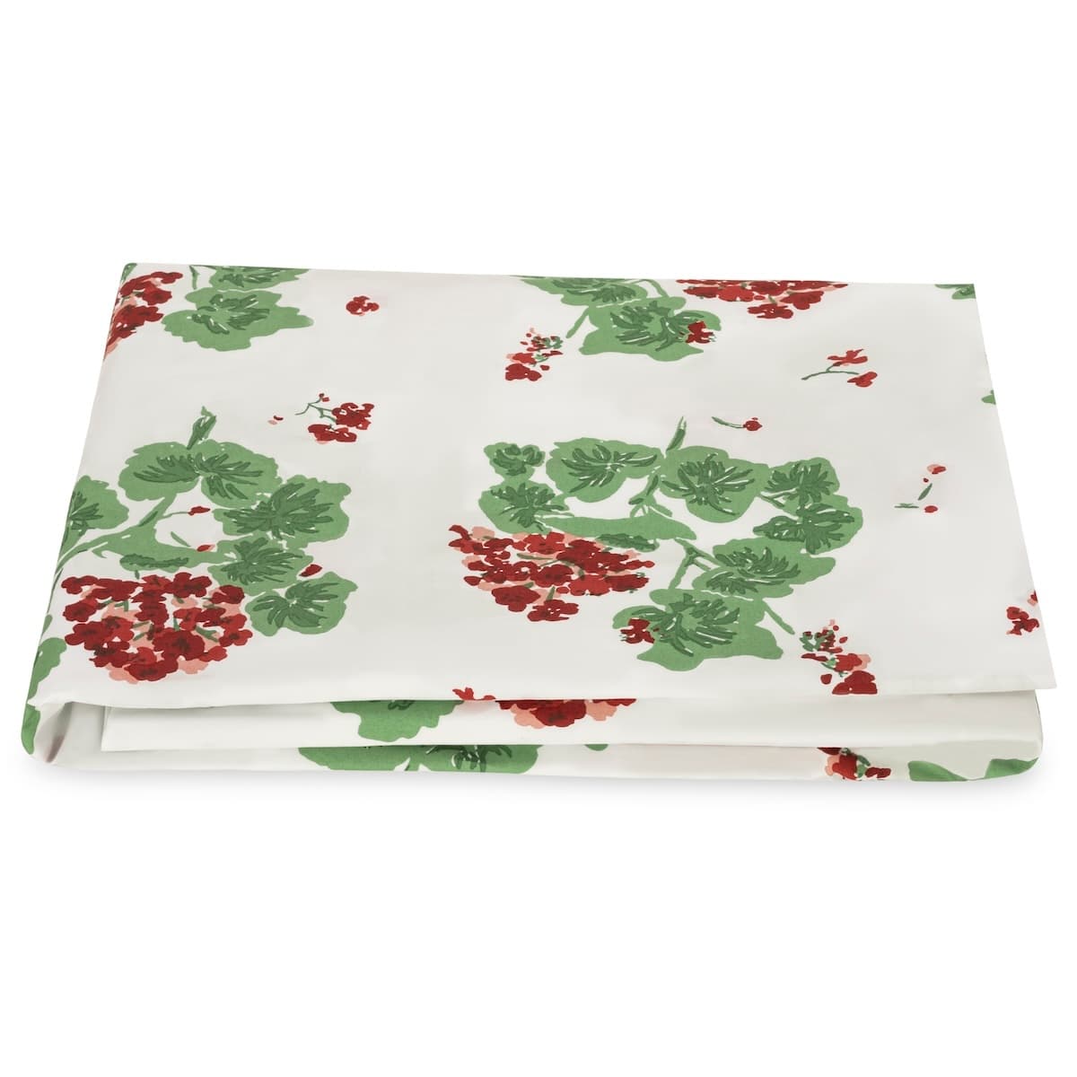 Geranium Fitted Sheet - SCARLET