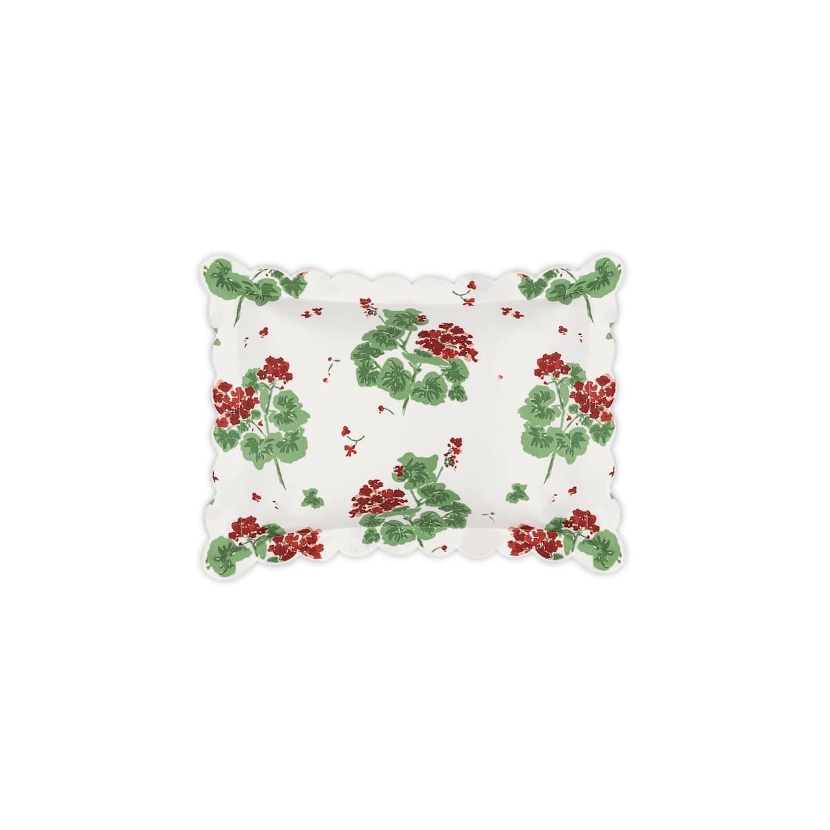 Geranium Sham - SCARLET