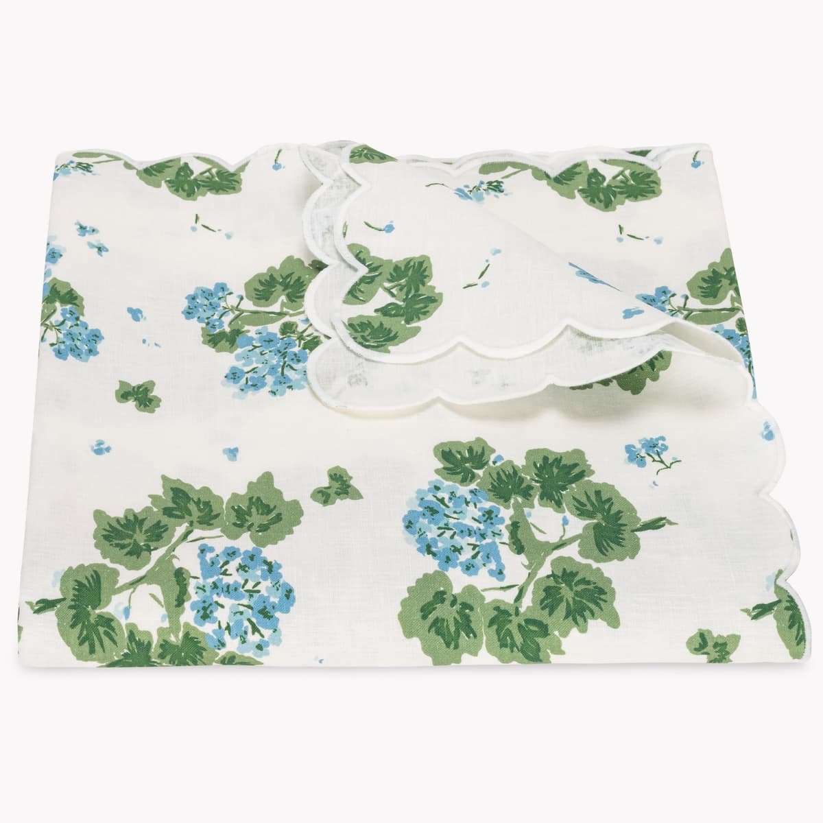 Geranium Tablecloth - BLUE