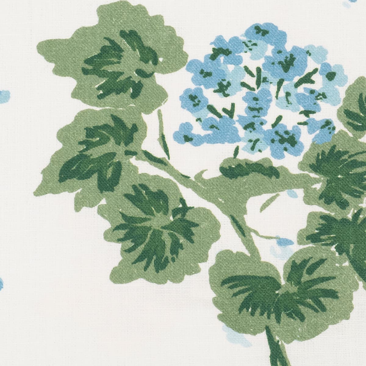 Geranium Table Linen Memo - BLUE