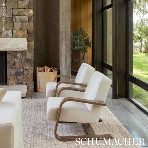 Ankara Hand-Knotted Wool Rug - Sand Rugs | Schumacher