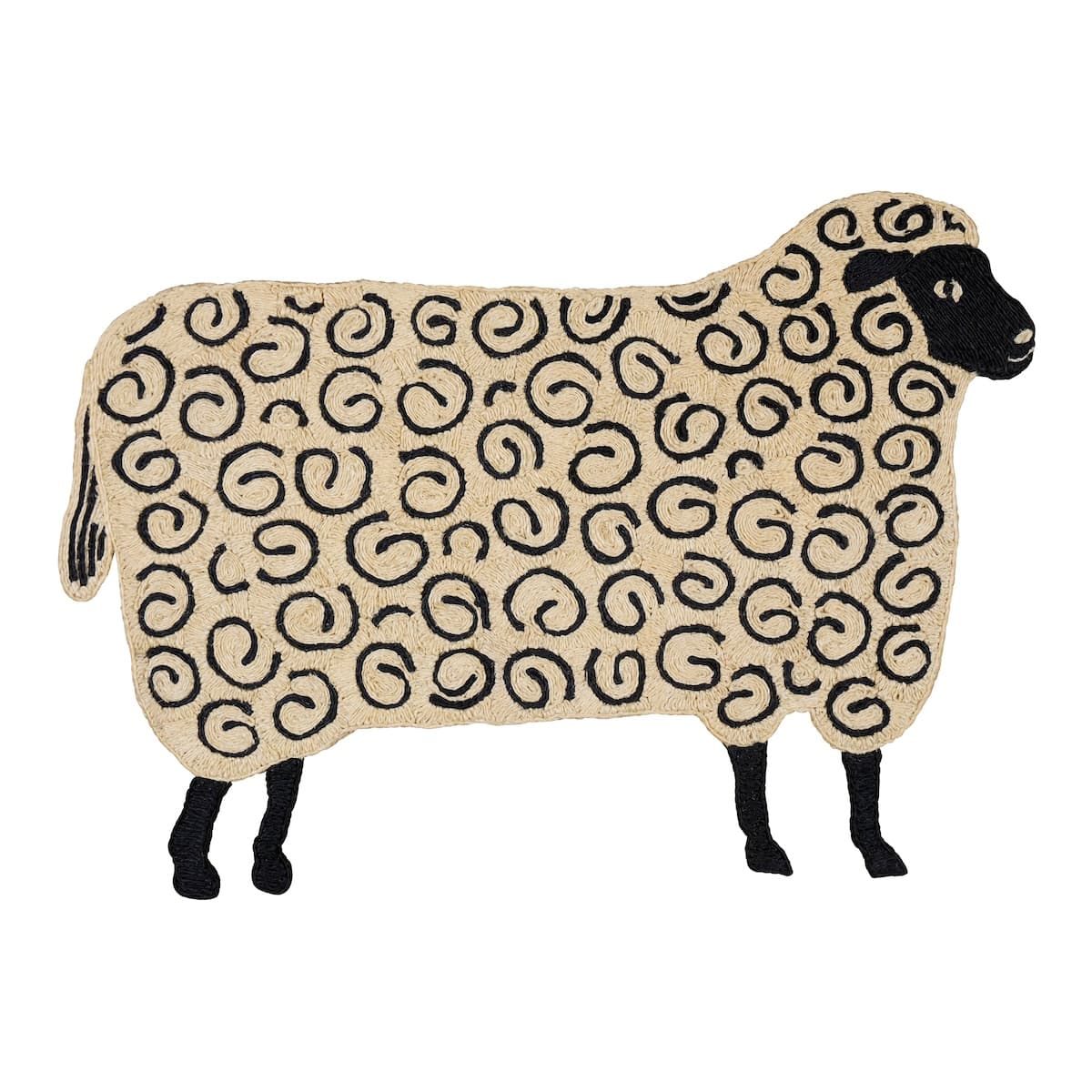 Sueño Rug - NATURAL/BLACK