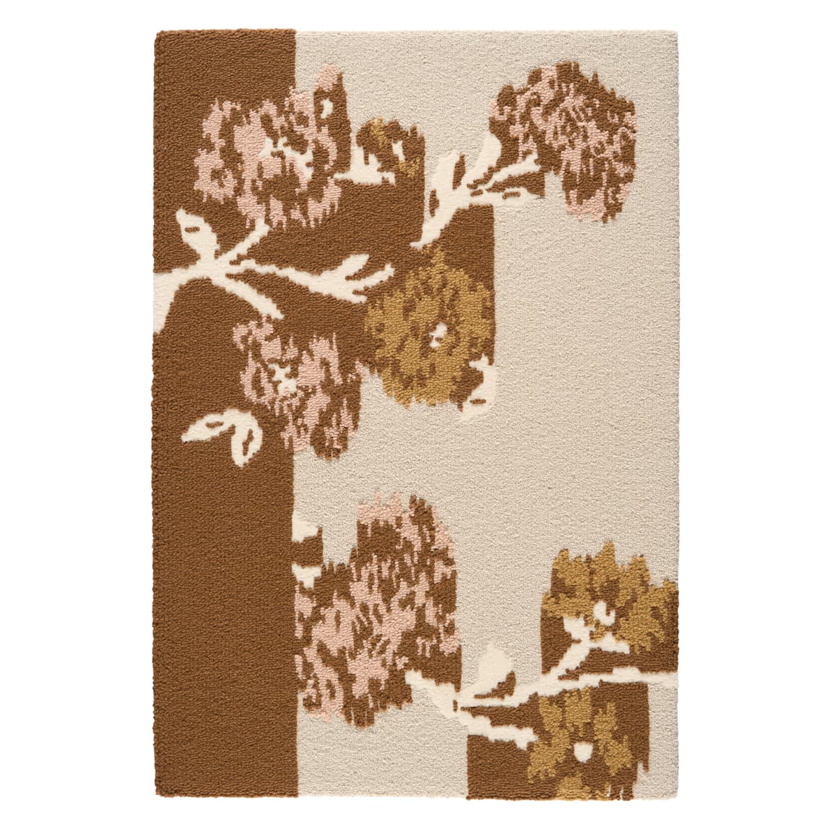 Trace of Connection Rug - MERLOT
