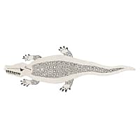 Caiman Rug - NATURAL/BLACK