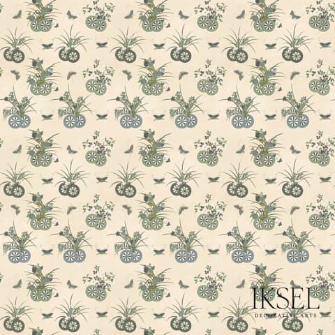 JAPANESE CHARIOTS - RICE-GREEN