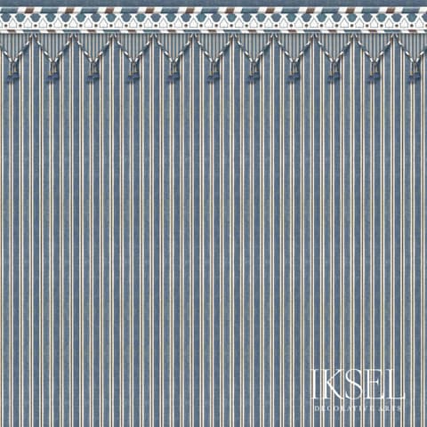 KUBILAI'S TENT - BLUE