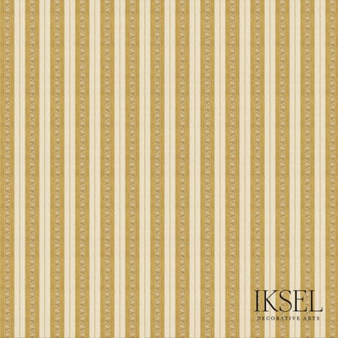 SAFAVID WIDE STRIPE - GOLD