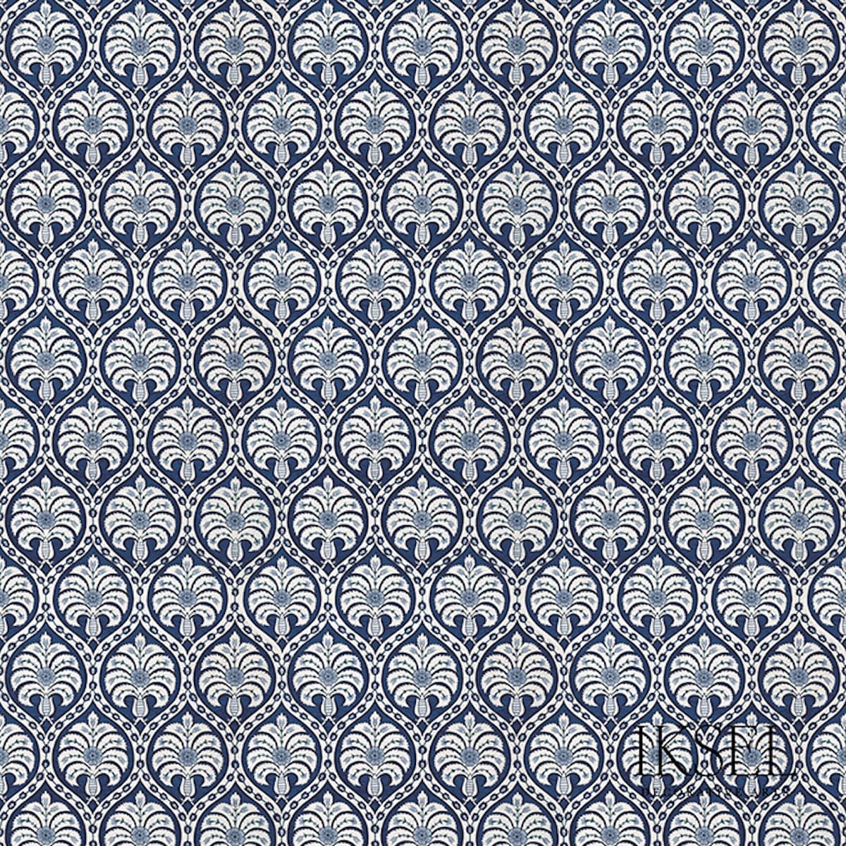 IZNIK CARNATION DAMASK - IZNIK BLUE