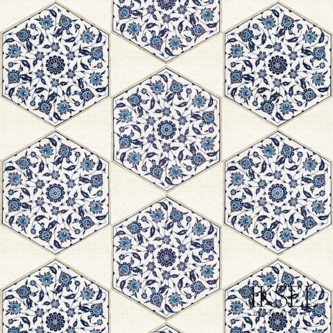 IZNIK HEXAGONAL TILES_ORIGINAL