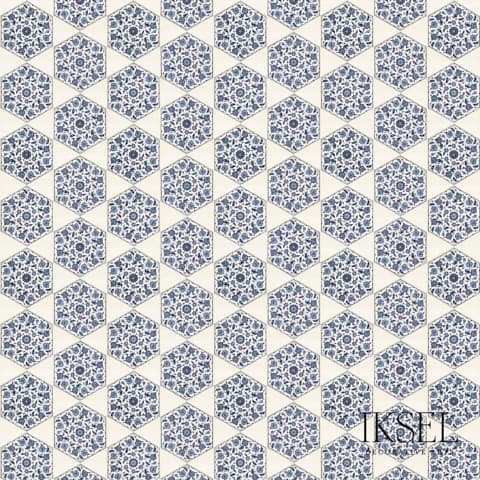IZNIK HEXAGONAL TILES - ORIGINAL