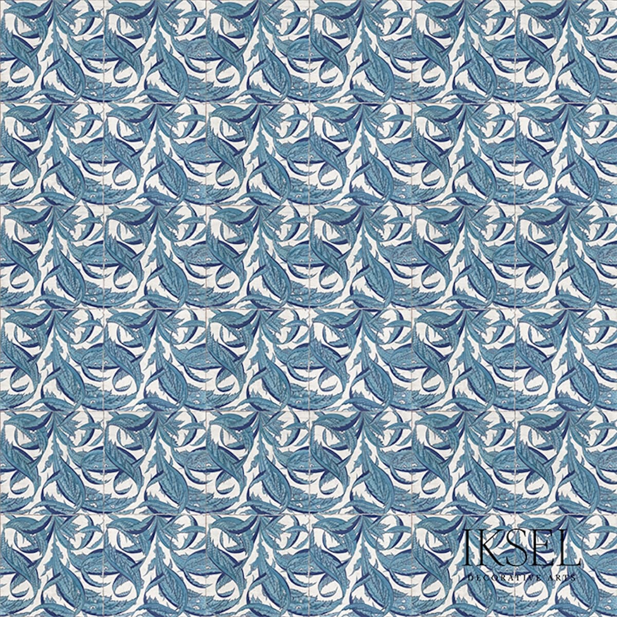 Iznik Leaves - IZNIK BLUE