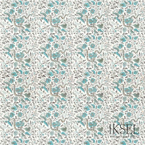 Indienne - TURQUOISE