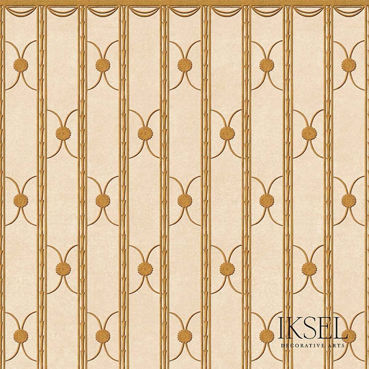 Deco Stripe - CHAMPAGNE