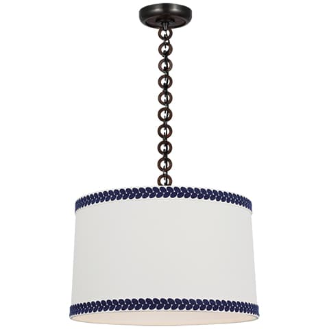 Evelyn Hanging Shade, Berkeley Tape - BRONZE & NATURAL OAK