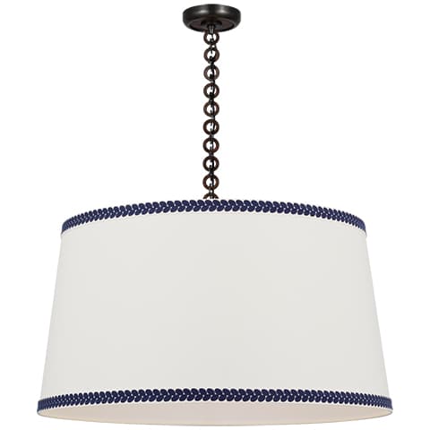 Evelyn Hanging Shade, Berkeley Tape - BRONZE & NATURAL OAK