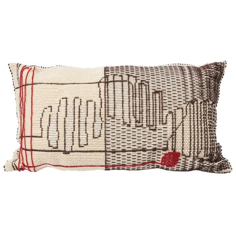 Cactus Floor Pillow - RED