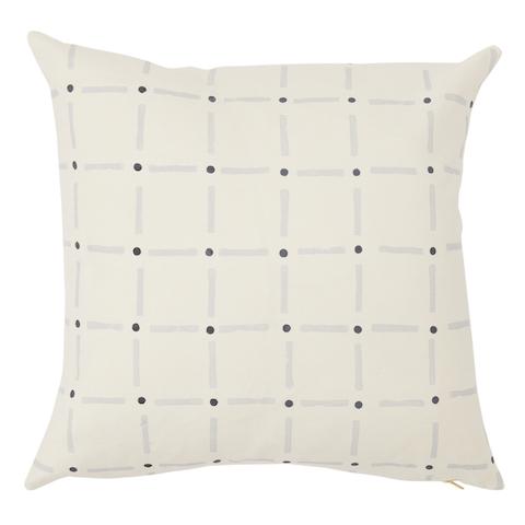 Drifting Grid Pillow_SKY