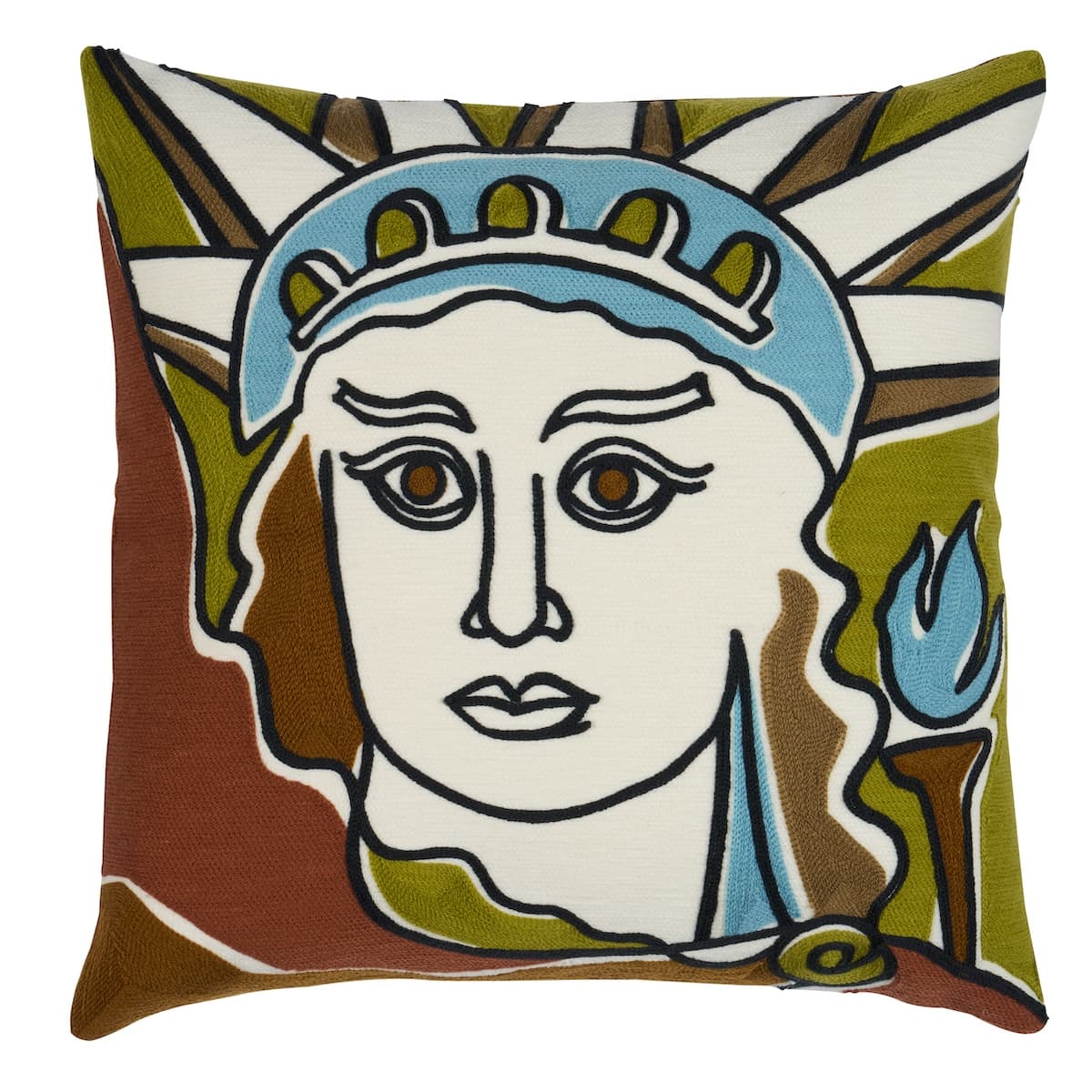 Liberté Pillow - CHARTREUSE