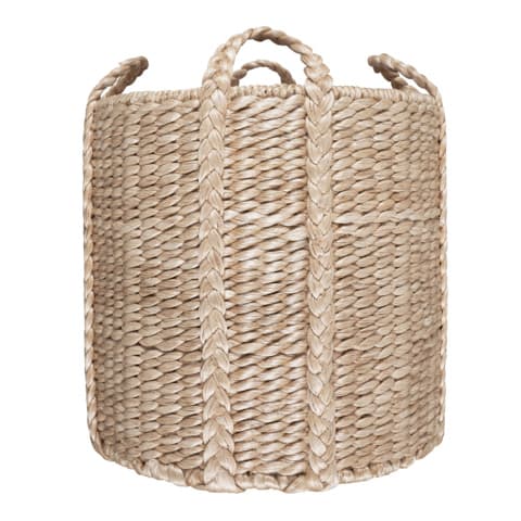 Lubid Abaca Basket - LIGHT NATURAL