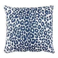 Iconic Leopard Pillow - INK