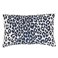 Iconic Leopard Pillow - INK