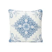 Montecito Medallion Pillow - INDIGO