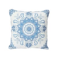 Montecito Medallion Pillow - INDIGO