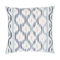 Santa Monica Ikat Pillow_INDIGO BLUE