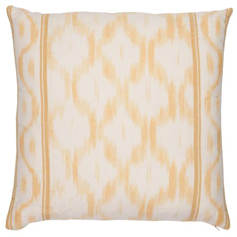 Santa Monica Ikat Pillow_YELLOW