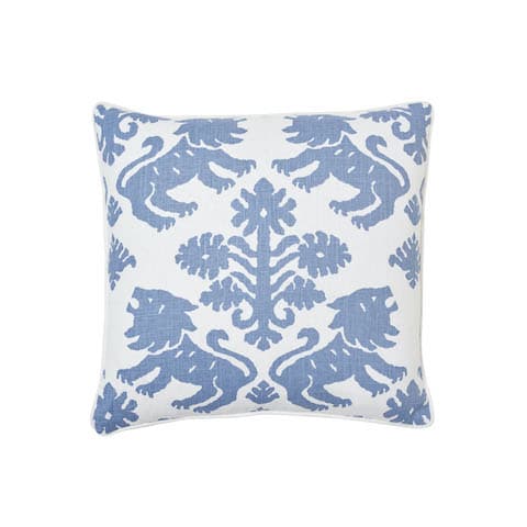 Regalia Pillow - BLUE & WHITE