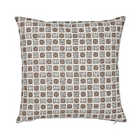 Mottley Grid Pillow - WREN