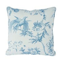 Toile de La Prairie Pillow - BLUE