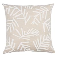 Tiah Cove Pillow - IVORY ON NATURAL