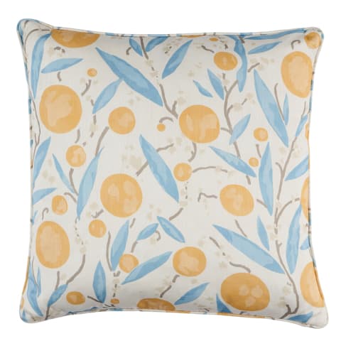 Mirabelle Pillow - YELLOW & SKY
