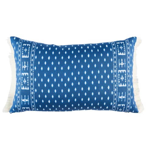 Indah Batik Pillow - INDIGO