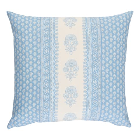 Hyacinth I/O Pillow - CHINA BLUE