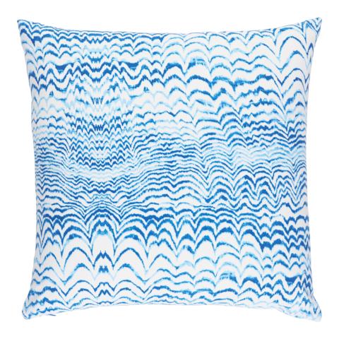 Ink Wave Print I/O Pillow_INDIGO