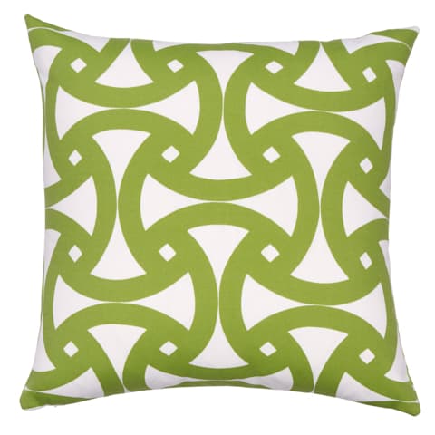 Santorini Print I/O Pillow - FERN