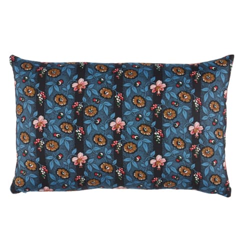 La Rue Stripe Pillow - MIDNIGHT