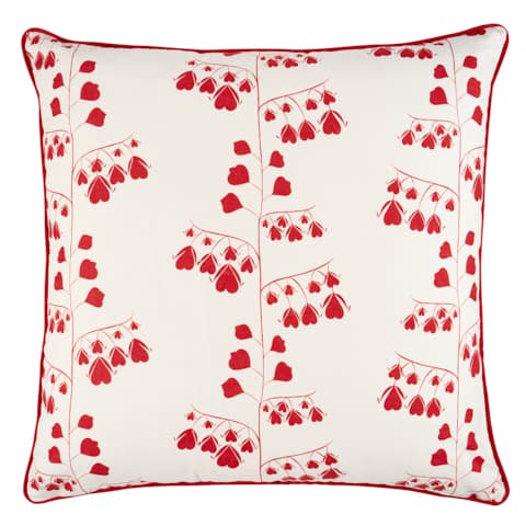 Bleeding Hearts Pillow - RED
