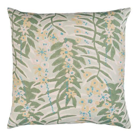 Ashbee Botanical Pillow - AQUA